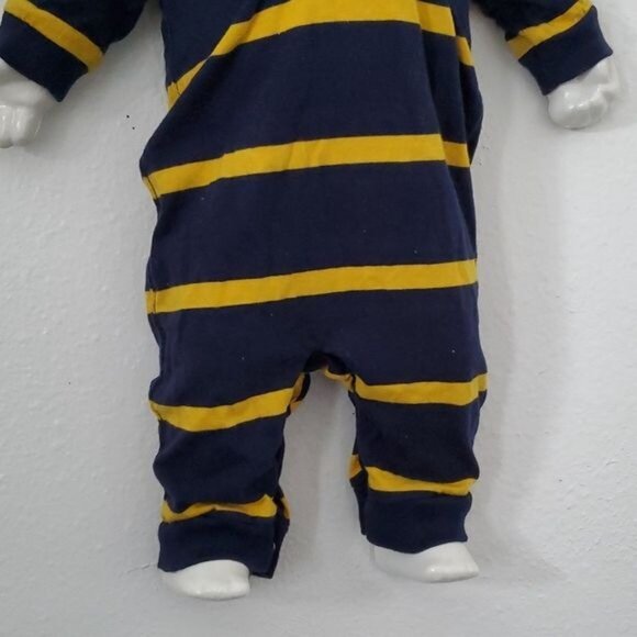 3 Months Ralph Lauren Jumper Jumpsuit Coveralls Hooded Hoodie INFANT BABY - Picture 4 of 12